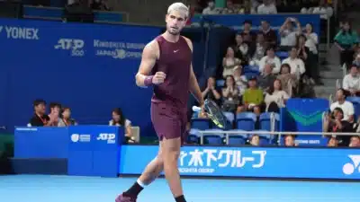 Alcaraz vence Taylor Fritz e garante o Japão Open, seu oitavo título em 2024