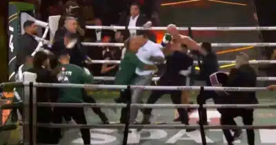 Wanderlei x Popó: Duelo termina com briga generalizada no ringue