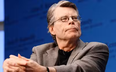 BOSTON, MASSACHUSETTS - NOVEMBER 07: Stephen King reads from his new fiction novel