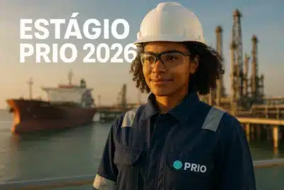 Estágio PRIO 2026: Bolsa de R$ 2,5 mil e benefícios para futuros profissionais