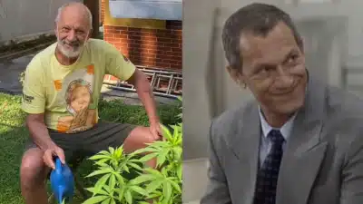 Ricardo Petraglia expõe plantação de cannabis para uso medicinal em sua casa