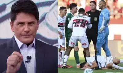 Cesar Filho critica CBF, árbitro e São Paulo após erro na partida