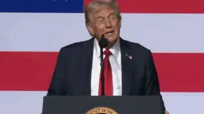 Trump faz check-up e é avaliado com “idade cardíaca de 65 anos” Trump faz check-up e é avaliado com “idade cardíaca de 65 anos”