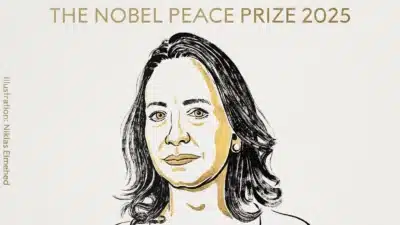 Maria Corina vence Prêmio Nobel da Paz com reconhecimento global Maria Corina vence Prêmio Nobel da Paz com reconhecimento global