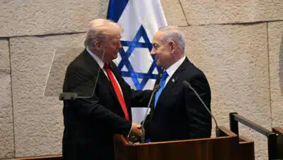 Trump defende paz duradoura e Israel deve transformar vitórias em prosperidade Trump defende paz duradoura e Israel deve transformar vitórias em prosperidade