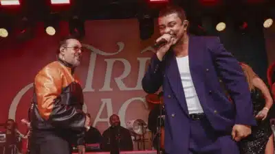 Belo e Xamã brilham em festa de “Três Graças” com hits da novela Belo e Xamã brilham em festa de “Três Graças” com hits da novela