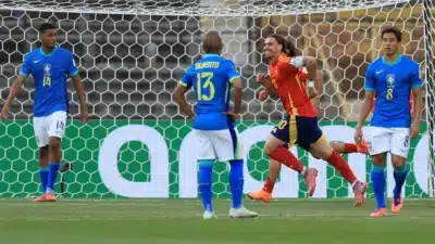 Brasil é humilhado, perde para Espanha e é eliminado no Mundial Sub-20