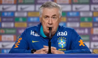 Ancelotti justifica prioridade a europeus e garante Hugo Souza no time