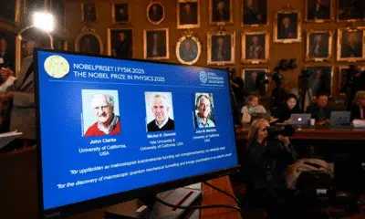 Nobel de Física 2025: John Clarke, Michel H. Devoret e John M. Martinis revolucionam física quântica Nobel de Física 2025: John Clarke, Michel H. Devoret e John M. Martinis revolucionam física quântica