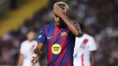 Lamine Yamal sofre lesão e pode ficar semanas fora do Barcelona