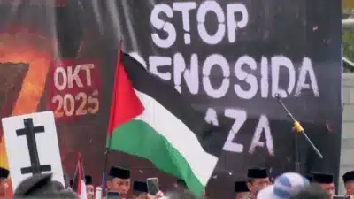 Protestos em massa pedem fim à guerra em Gaza após ataque de 7 de outubro