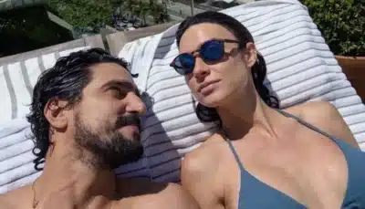 Renato Góes e Thaila Ayala comemoram 6 anos de casamento
